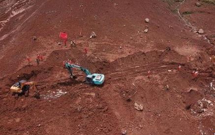 贵州水城特大山体滑坡已搜救出遇难人员29人 失联22人