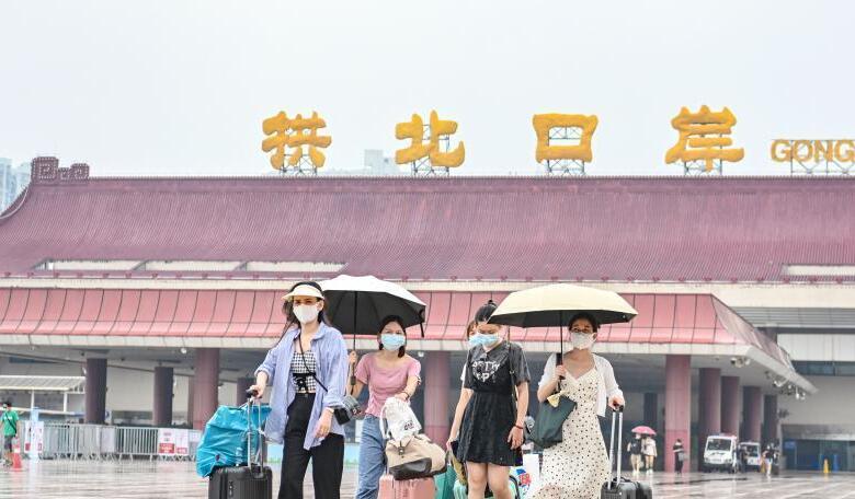 珠海拱北口岸新出境健康申报区域正式启用