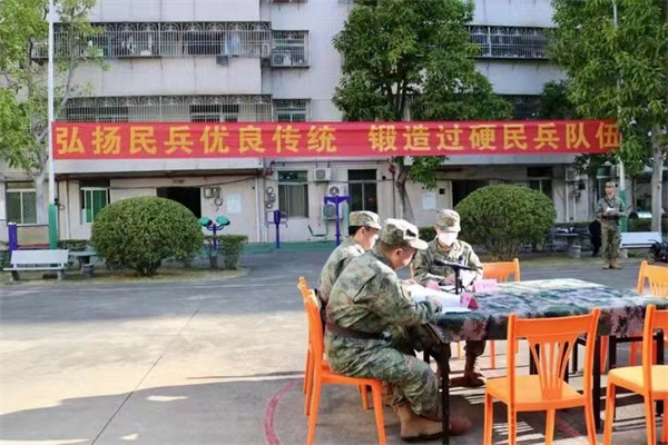 汕头市澄海区人武部丨组织民兵应急连拉动演练