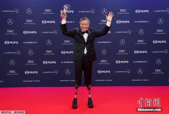 Chinese double amputee climber Xia Boyu wins Laureus award