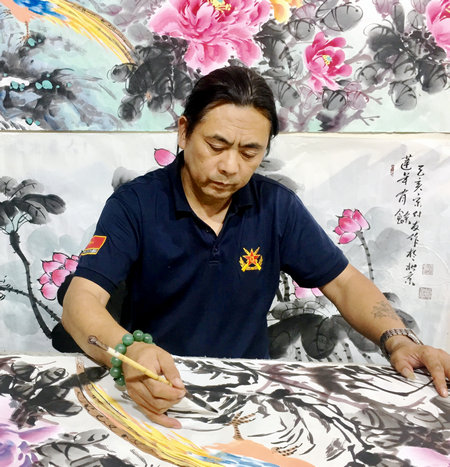 宋付友：丹青绘花鸟 笔墨艺人生
