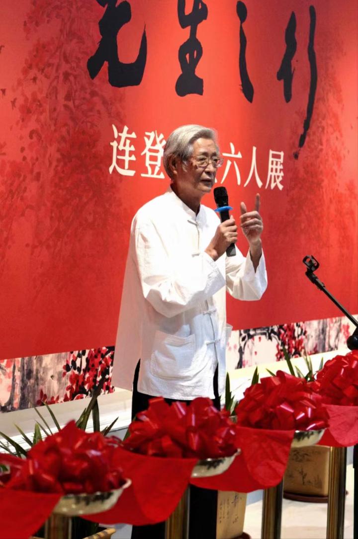 连登师生六人展在广州文化公园文荟馆开幕