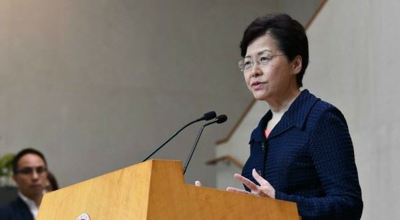 林郑月娥：完善制度、打击犯罪、用好优势，香港经济仍会复苏